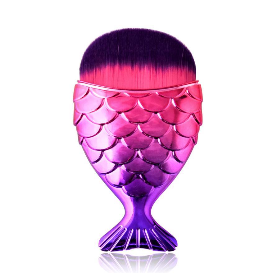 Mermaid Tail Makeup Brush - Fantasy Beauty Tool