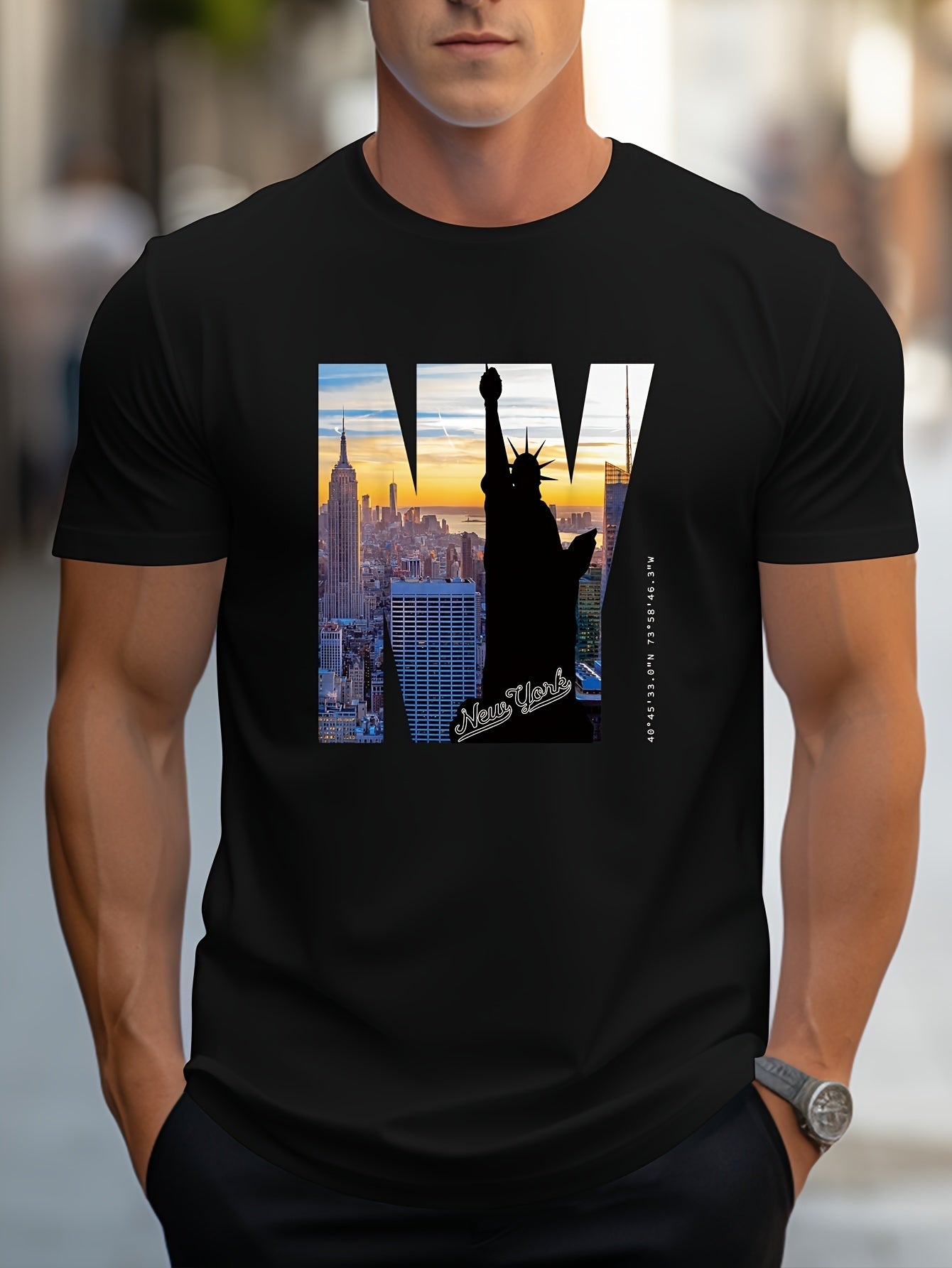 Men's NY Pattern T-Shirt