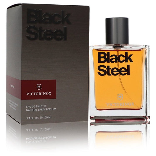 Victorinox Black Steel EDT 3.4 oz | Men's Cologne
