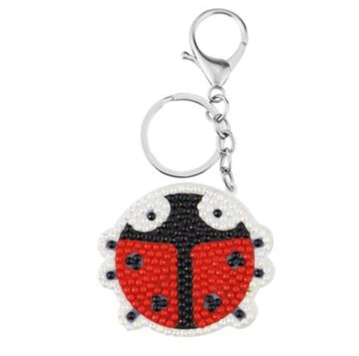 Animal Diamond Painting Keychain - Sparkling Key Accessory