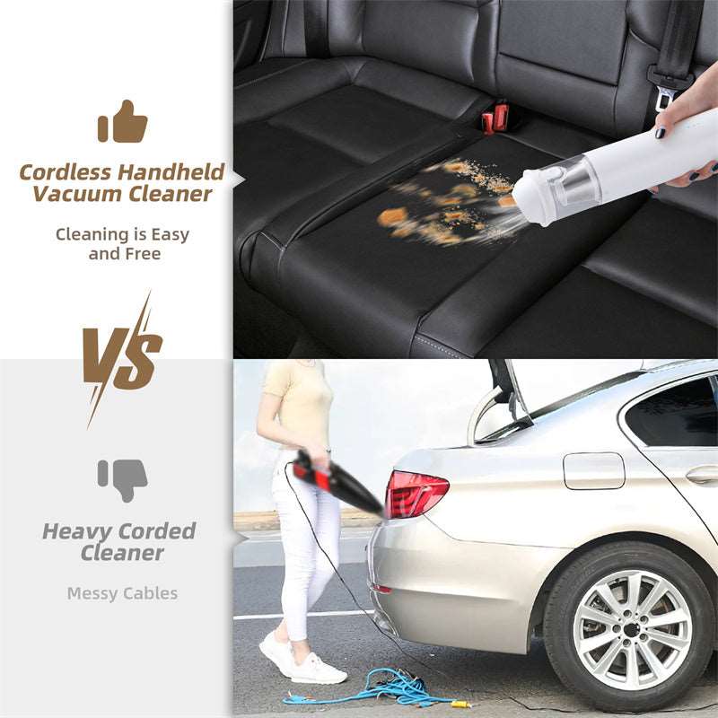 Multifunctional Car Vacuum Cleaner | 10kPa Suction & Blower