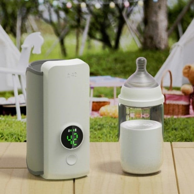 Portable Wireless Baby Bottle Warmer - USB Charging