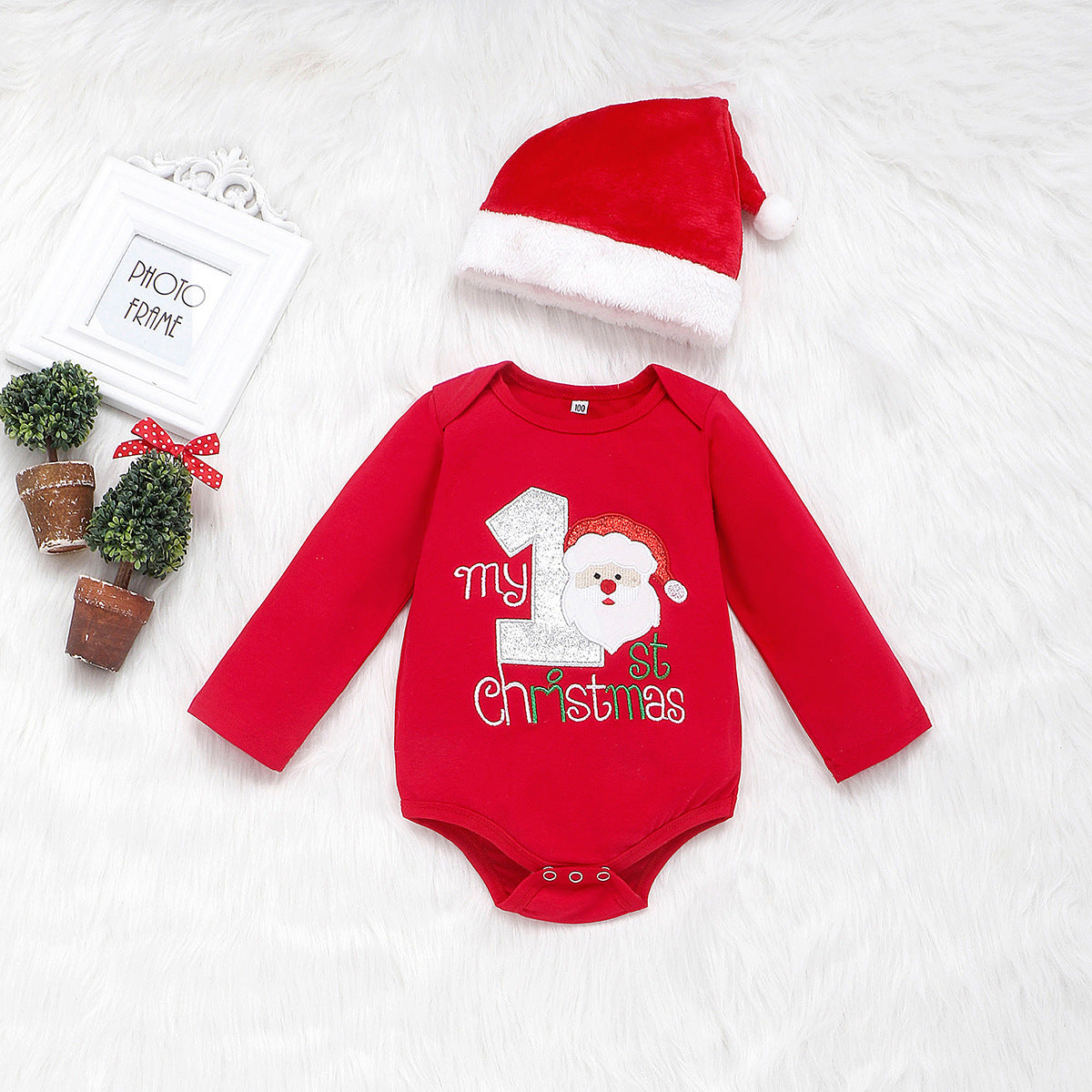 Santa Claus Kids Set | Festive & Fun Holiday Outfit