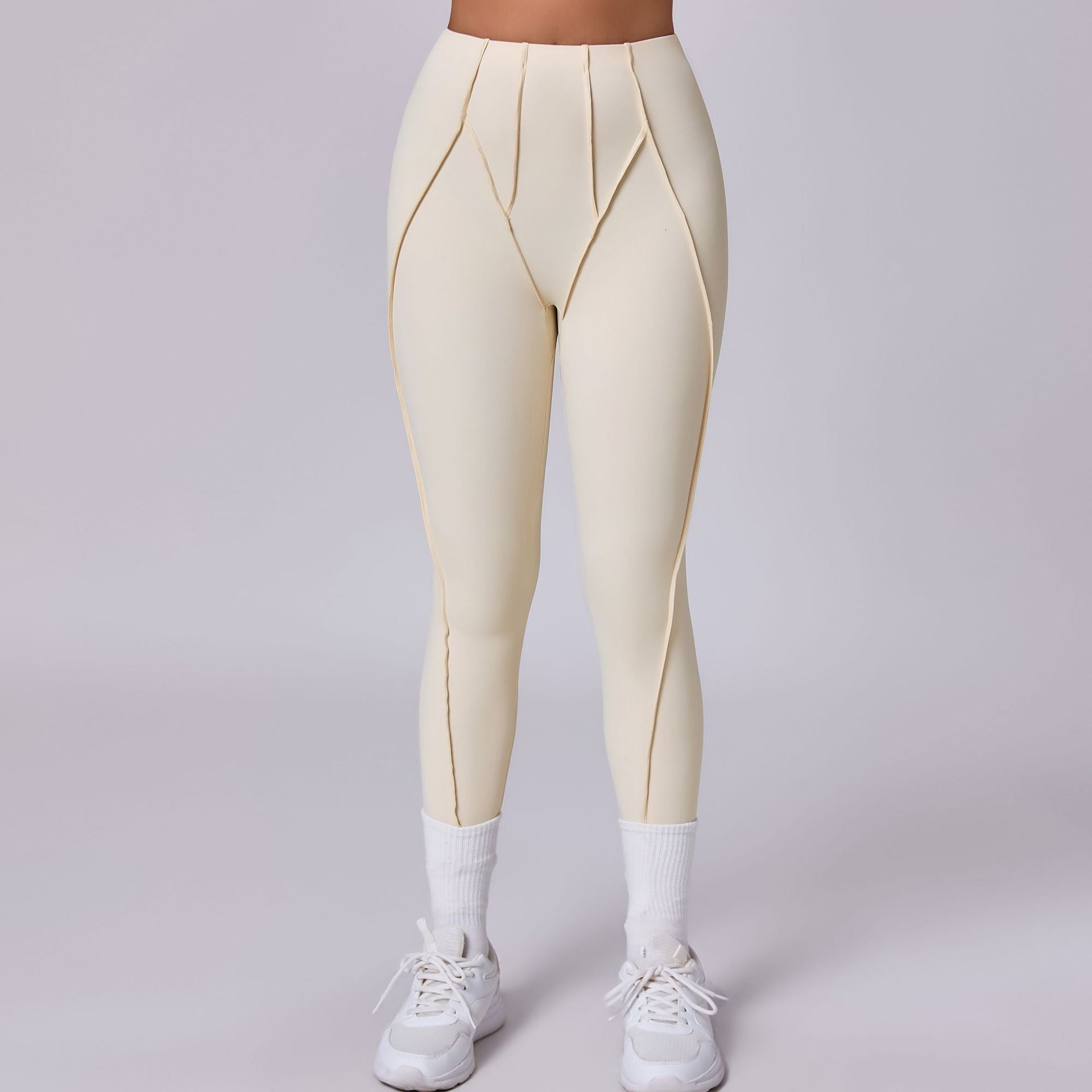 Women's Brushed Body-Hugging Yoga Set – Bra & Pants