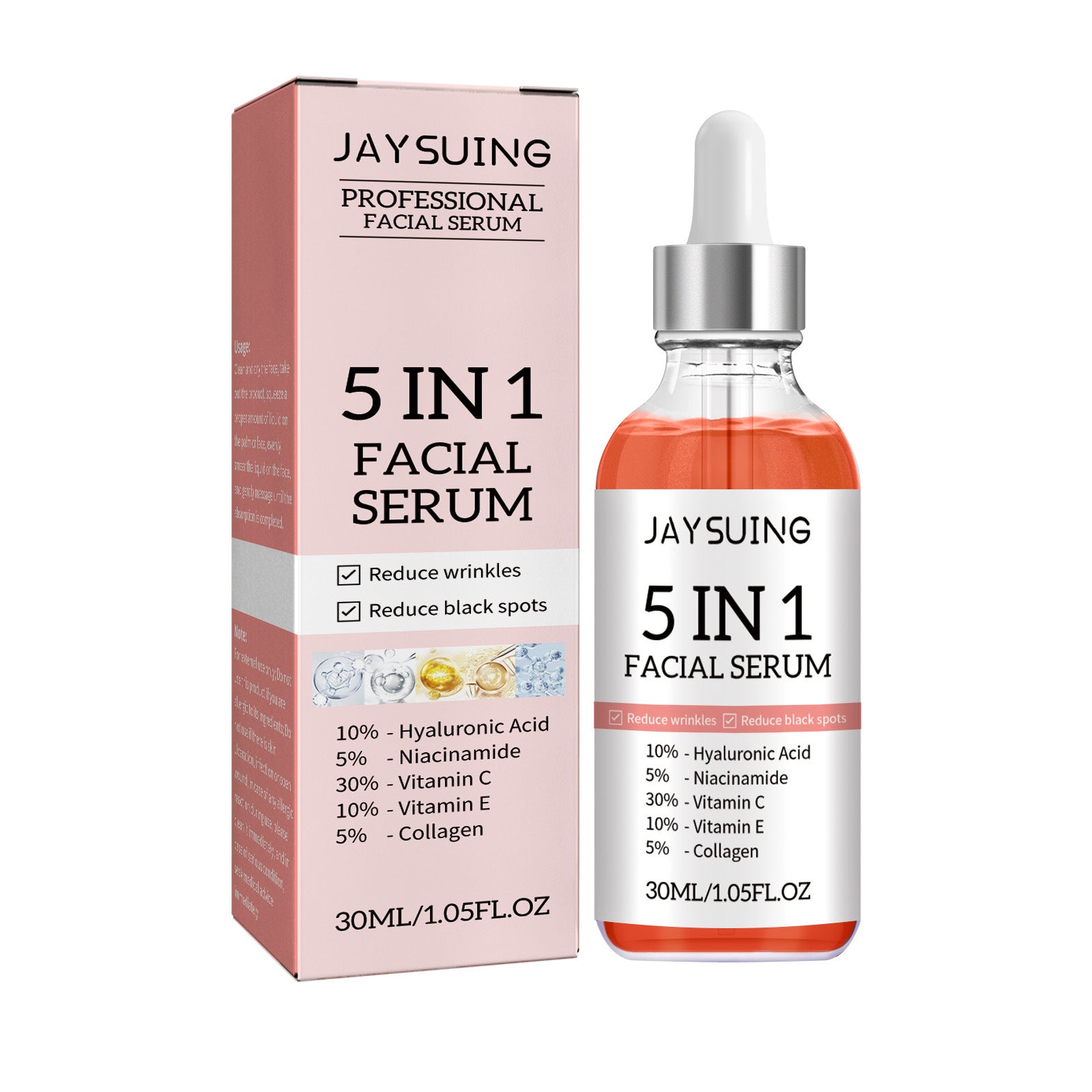 5-in-1 Facial Cream: Anti-Wrinkle, Firming, Spot Corrector- HalleBeauty