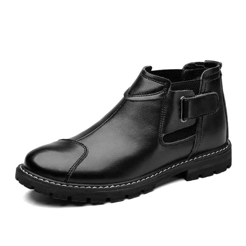 Men's Vintage-Inspired Leather Tooling Boots: Modern Craftsmanship - HalleBeauty