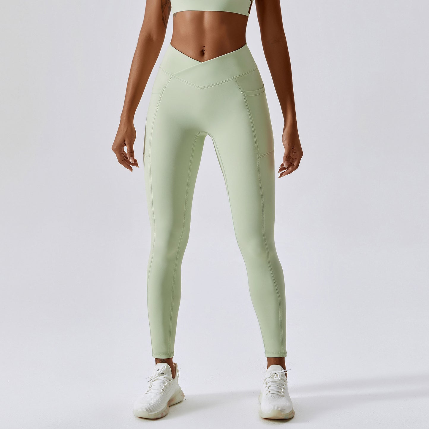 Women's Hip-Lifting Running Leggings – Workout Pants | Hallebeauty