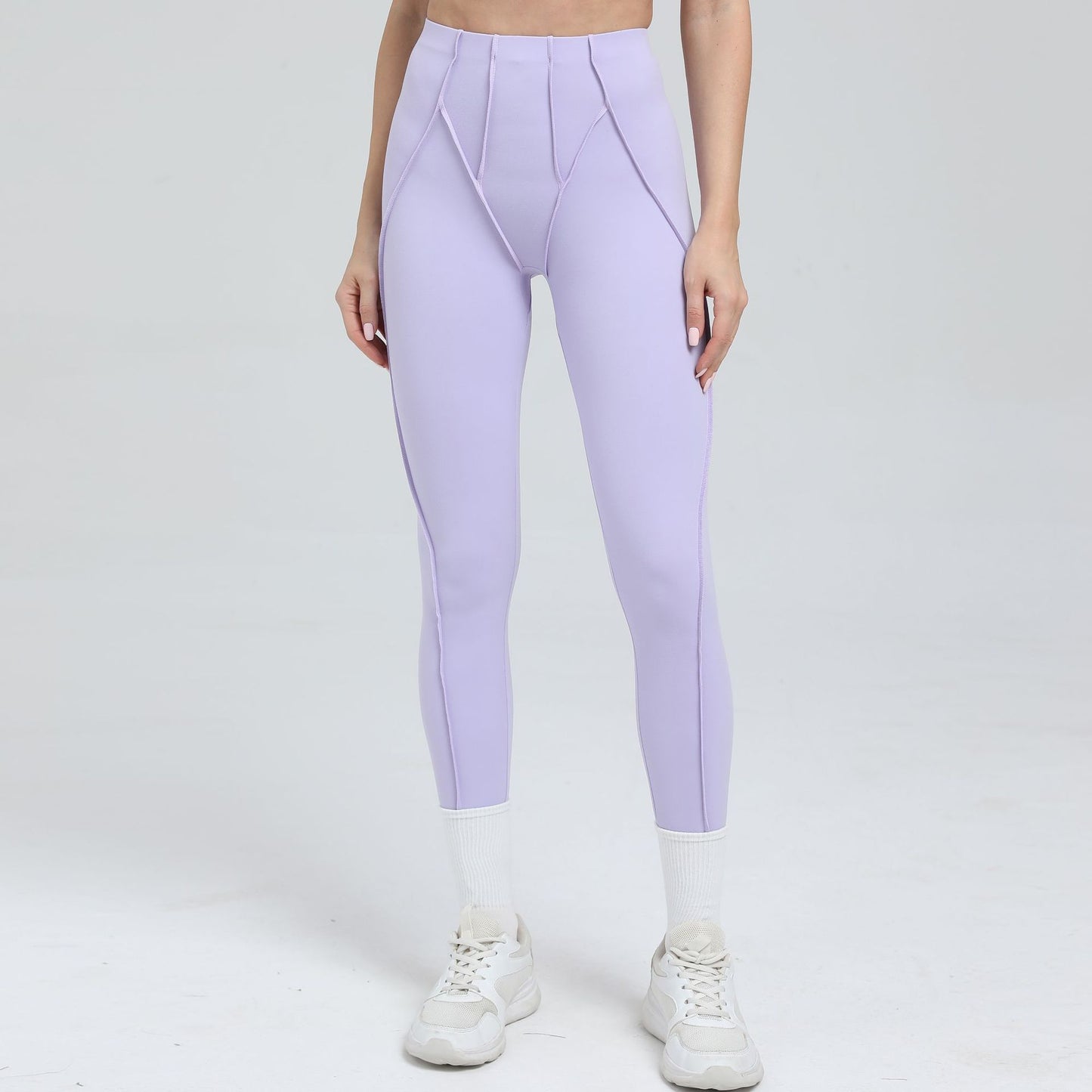 Women's Brushed Body-Hugging Yoga Set – Bra & Pants
