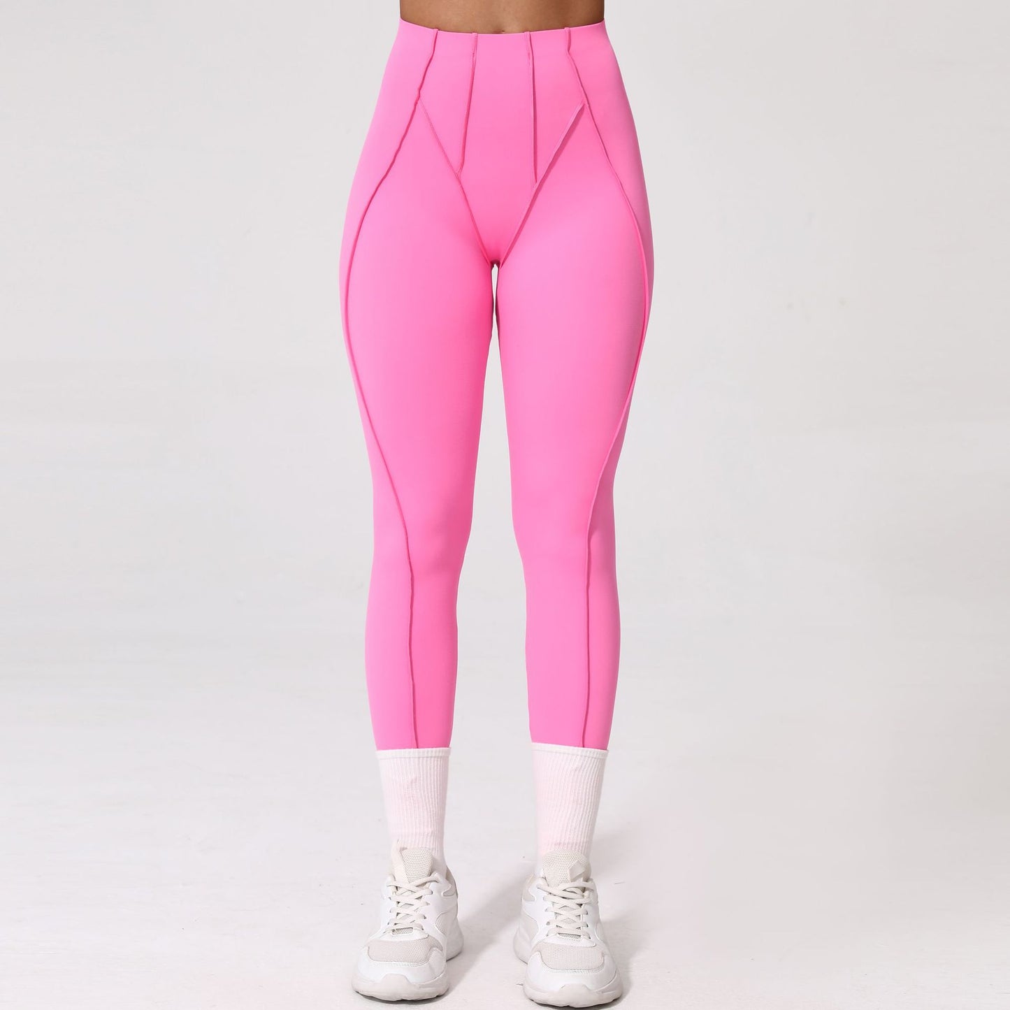 Women's Brushed Body-Hugging Yoga Set – Bra & Pants