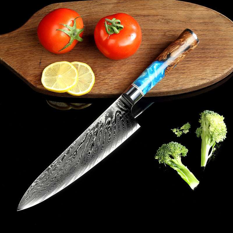 Patterned Kitchen Knife | Sharp, Durable, & Stylish Design