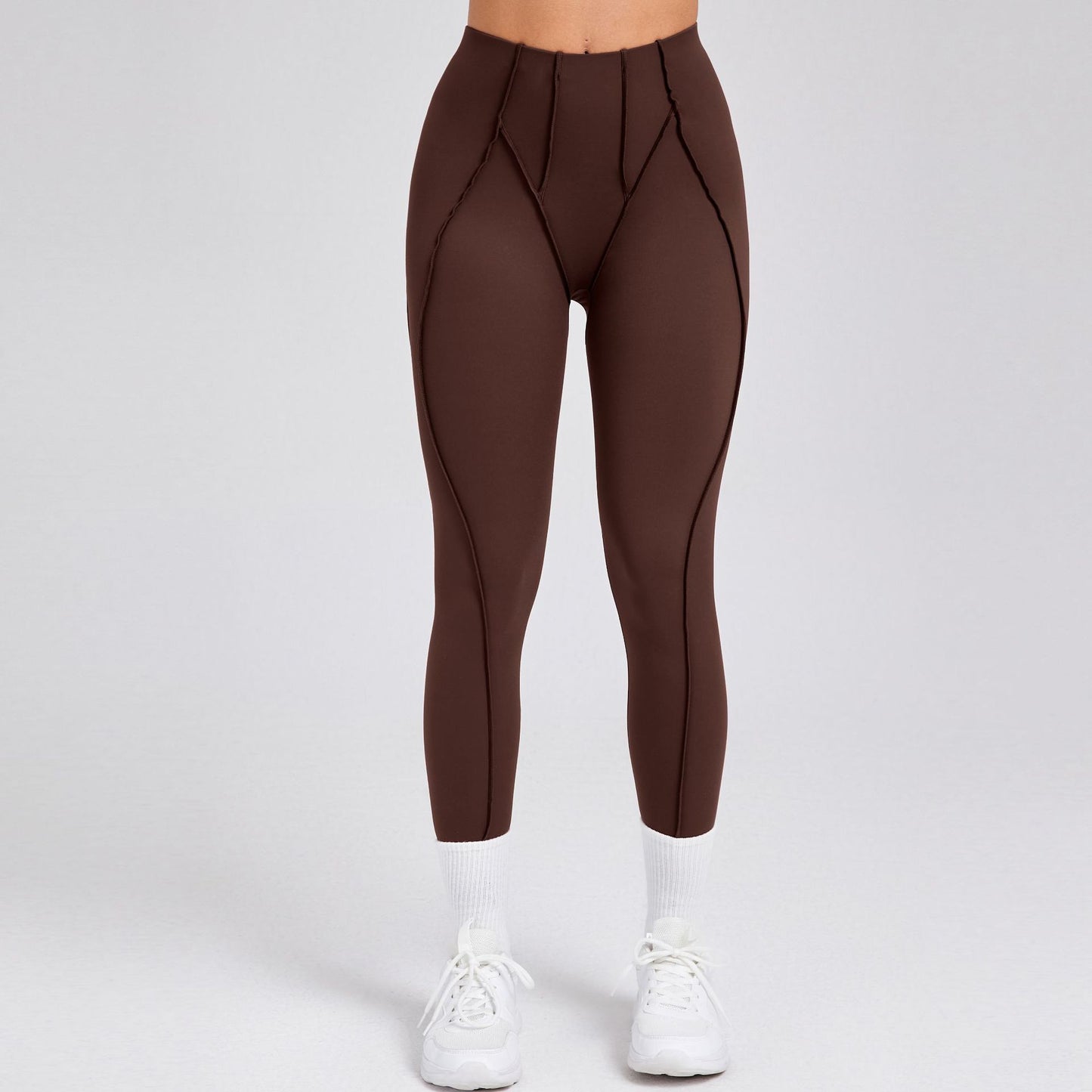 Women's Brushed Body-Hugging Yoga Set – Bra & Pants