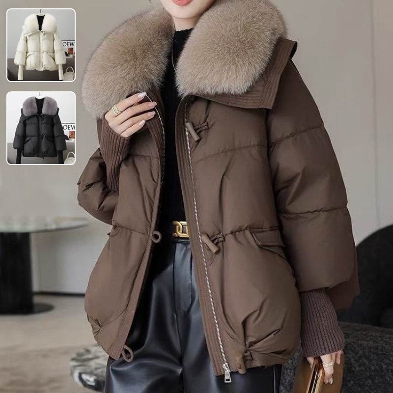 Women’s Short Fur Collar Jacket 