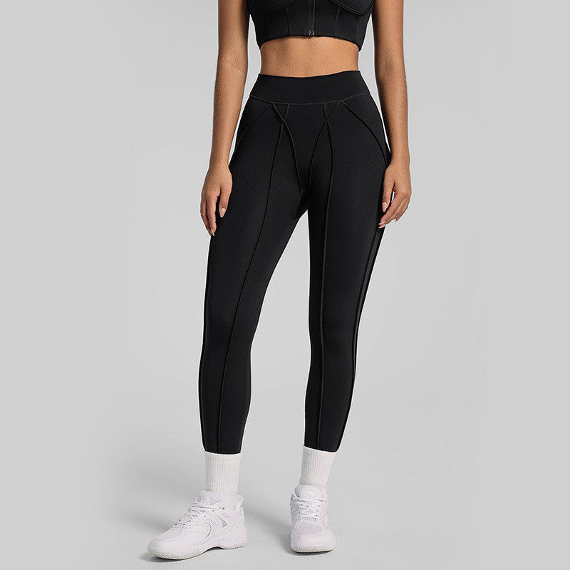 Women's Quick-Dry Yoga Suit – Fitness Top & Pants | Hallebeauty