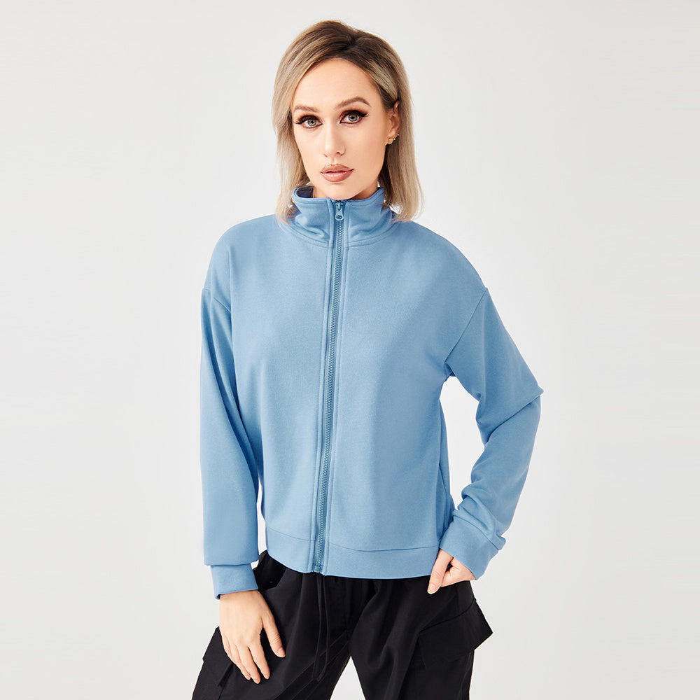 Women's Zipper Sweatshirt | Comfortable, Casual Fashion