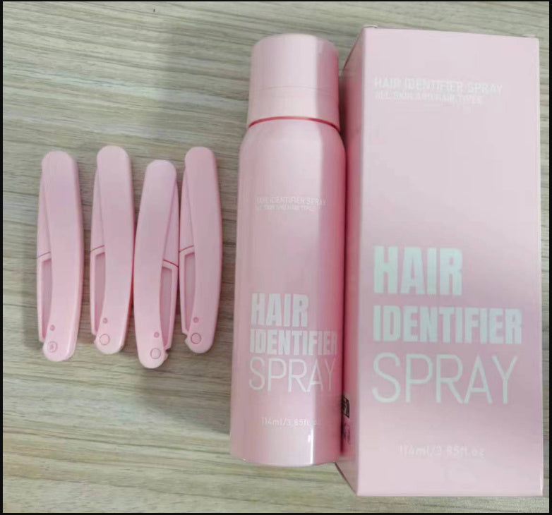 Hair Identifier & Moisturizing Dermaplaner Spray | Skin Care Set