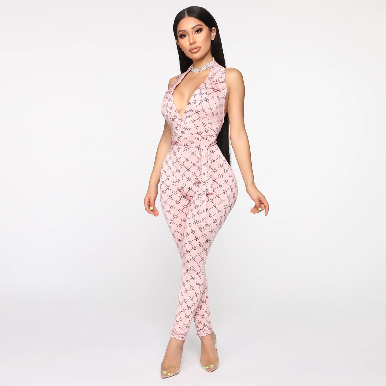 Halter Jumpsuit Women | Stylish & Comfortable Fashion Choice