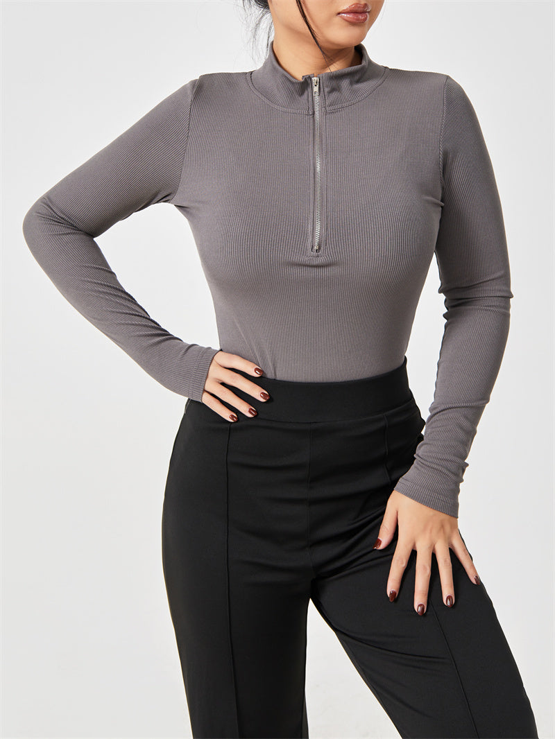 Long Sleeve Slimming Jumpsuit | Seamless Shapewear Romper