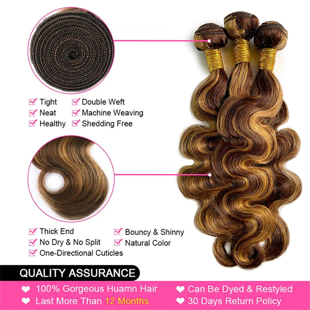 Brazilian Body Wave Hair Bundles 