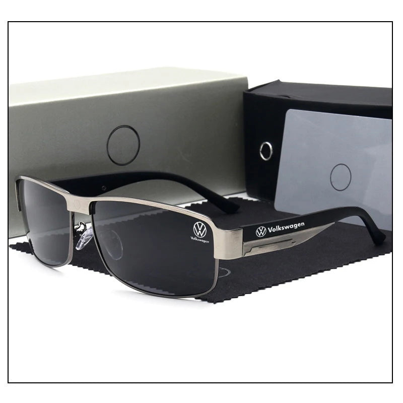 Volkswagen R-Line luxury sunglasses for men and women, UV400 protective driving shades