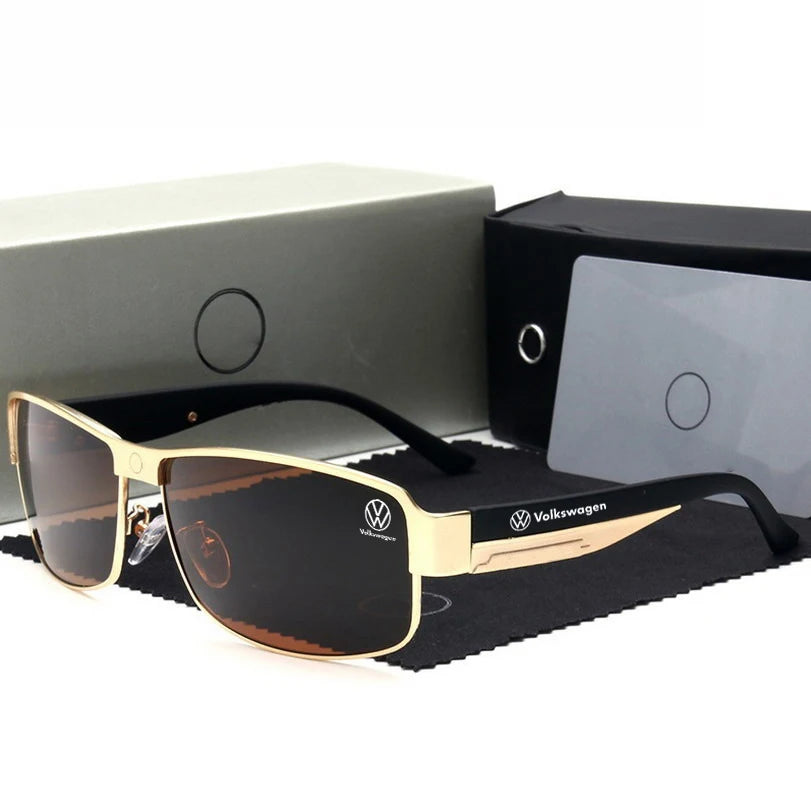 Volkswagen R-Line luxury sunglasses for men and women, UV400 protective driving shades