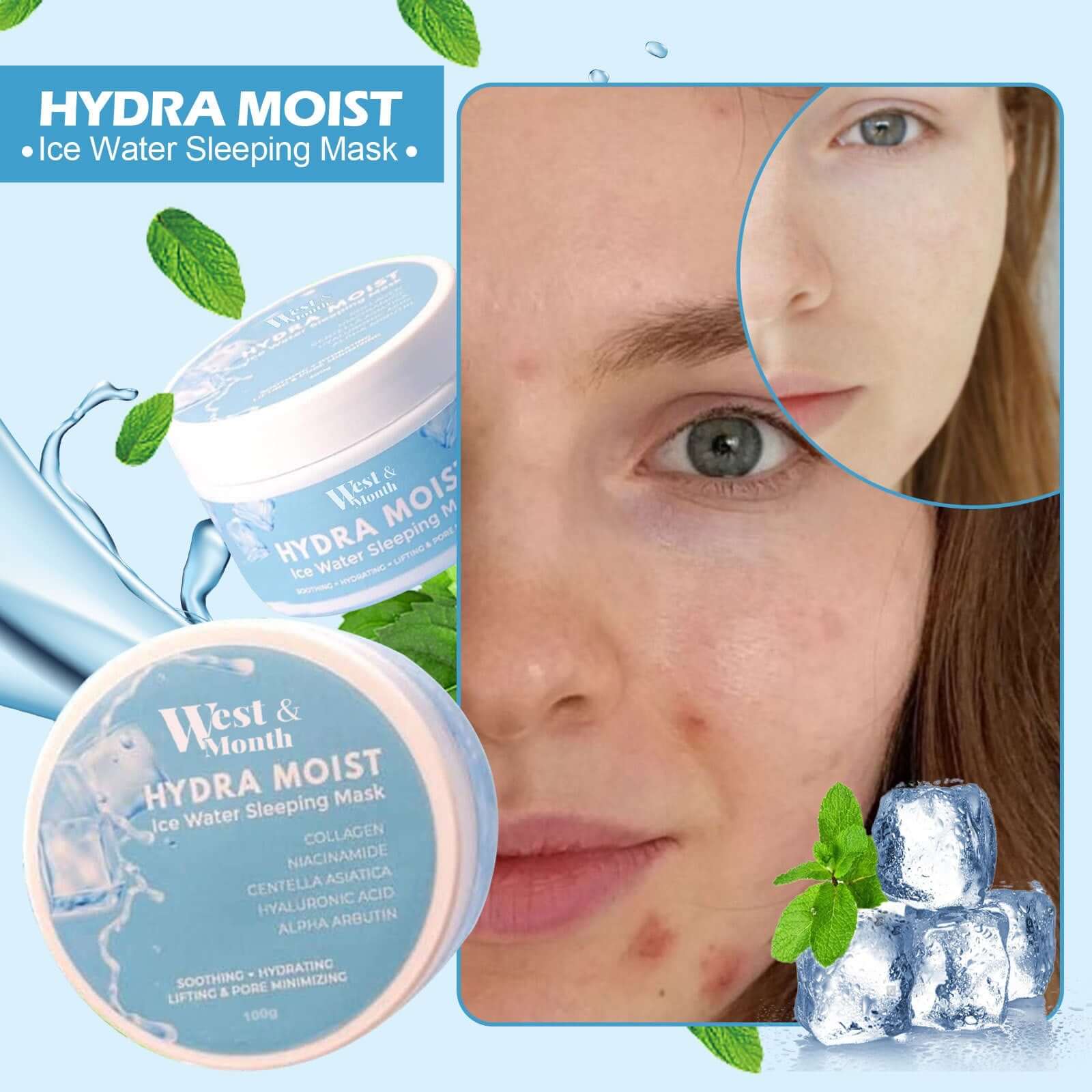 Deep Cleaning Pore Moisturizing Facial Mask - HalleBeauty