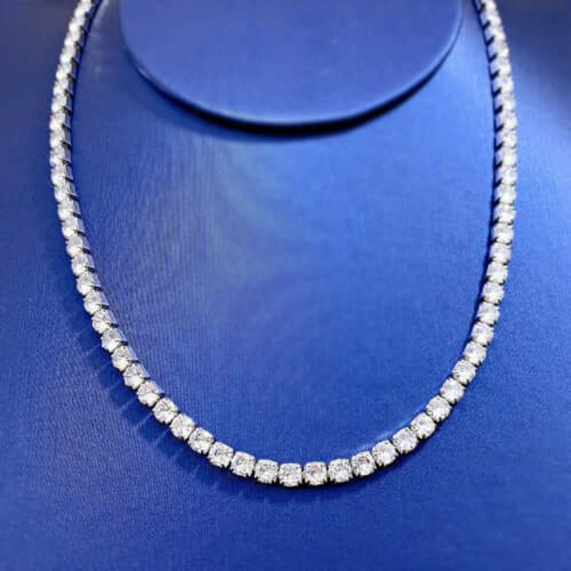 Exquisite High Carbon Diamond Necklace - HalleBeauty