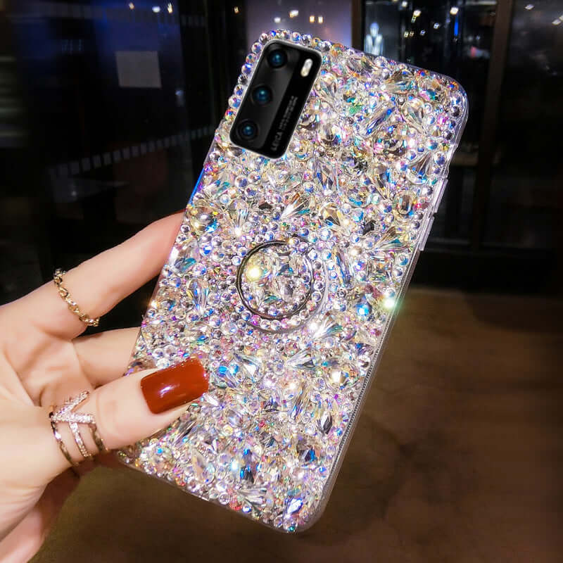 Full Diamond Acrylic Phone Case - HalleBeauty
