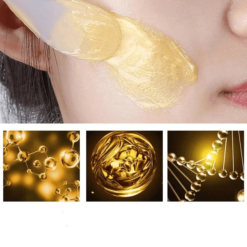 Gold Foil Snail Tear-Off Mask - HalleBeauty