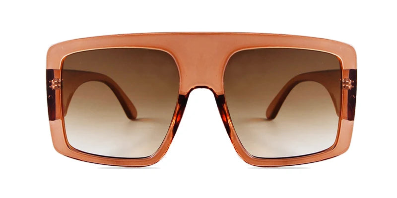 Brown sunglasses with a gradient lens 