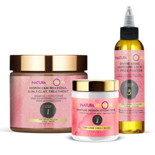 Hello Gorgeous Hair Care System for Loose Curls | Hallebeauty