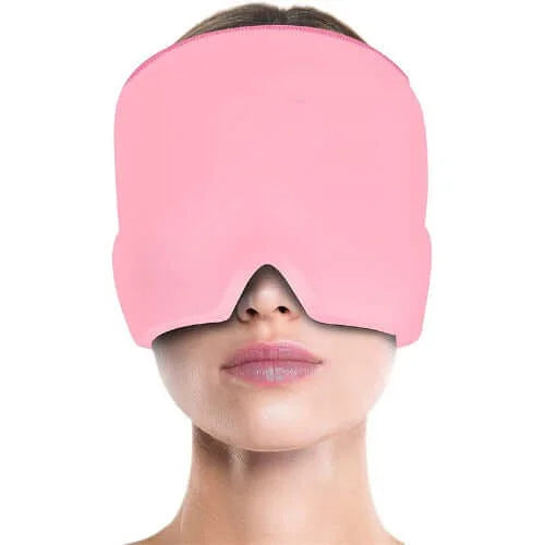 Head Wrap Ice Pack Mask For Puffy Eyes - HalleBeauty