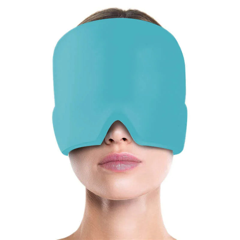 Head Wrap Ice Pack Mask For Puffy Eyes - HalleBeauty