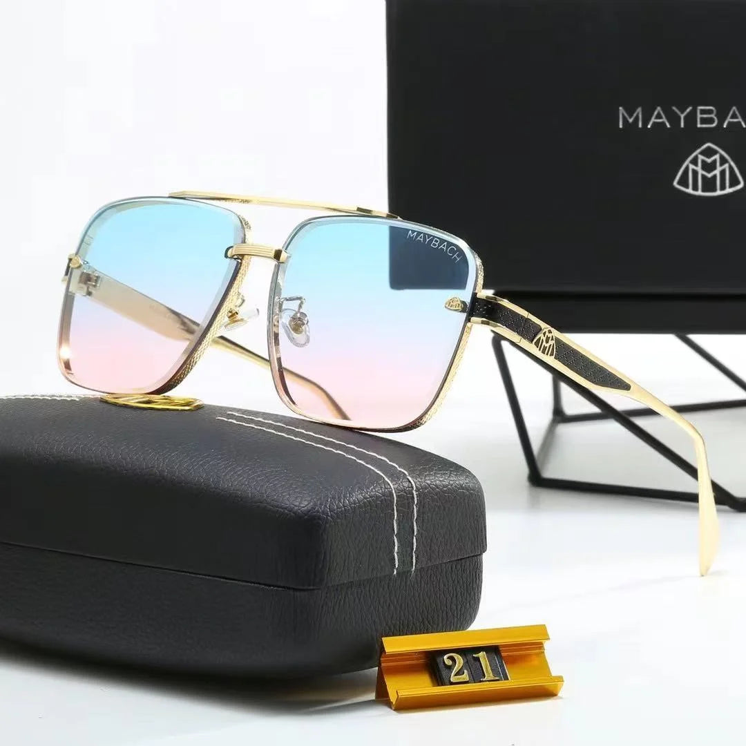 Maybach Luxury Sunglasses - Gold Frame
