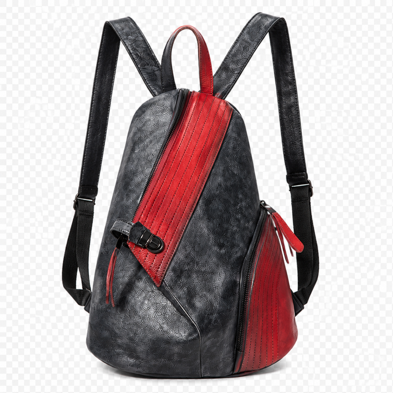 Women's Cowhide Leather Backpack | Hallebeauty