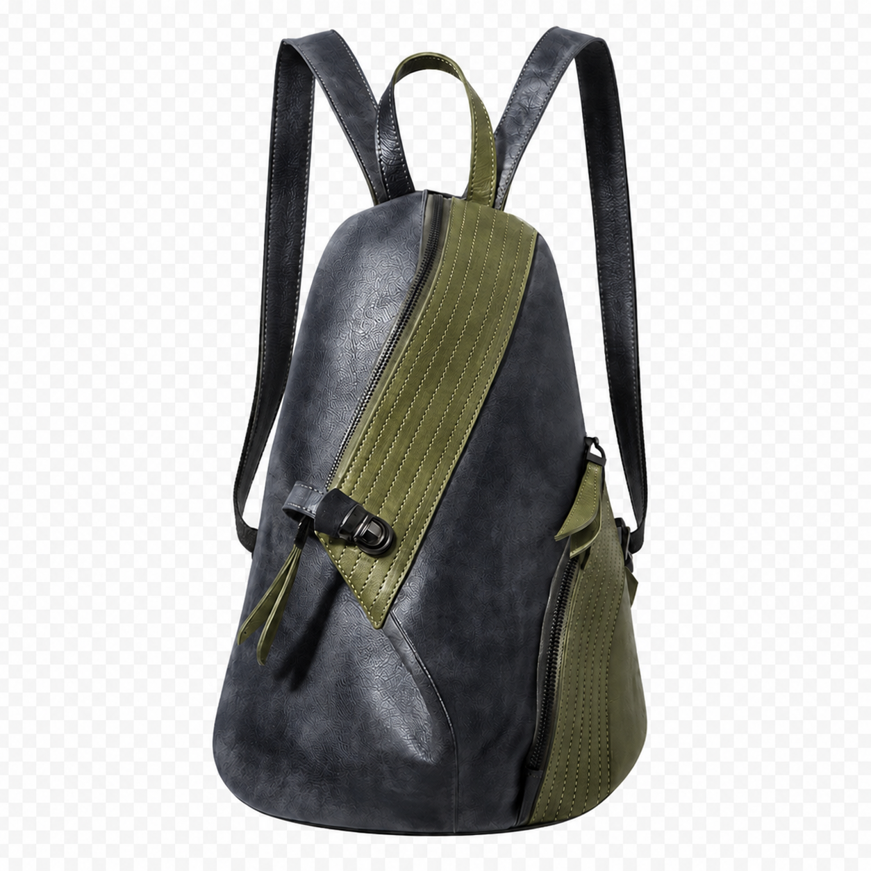 Women's Cowhide Leather Backpack | Hallebeauty