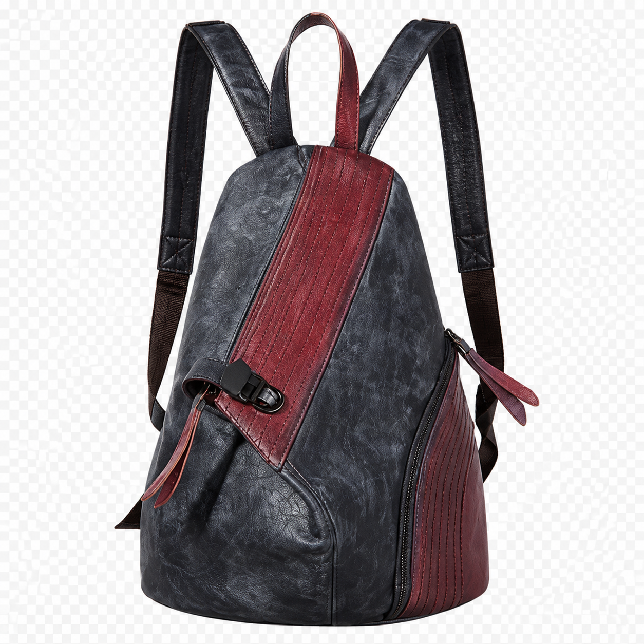 Women's Cowhide Leather Backpack | Hallebeauty