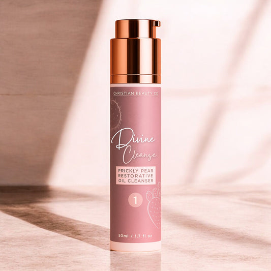 Divine Cleanse Prickly Pear Oil Cleanser | Hallebeauty