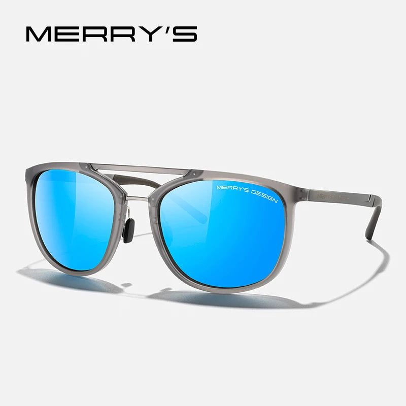 Classic men’s and women’s polarized sunglasses with UV400 lenses, lightweight luxury outdoor shades