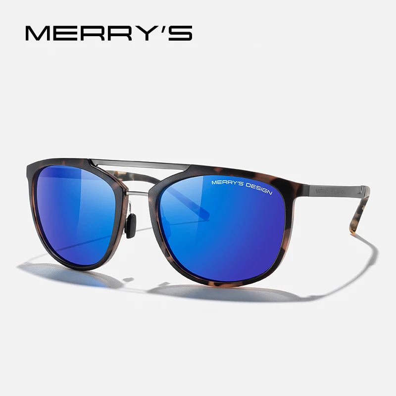 Classic men’s and women’s polarized sunglasses with UV400 lenses, lightweight luxury outdoor shades