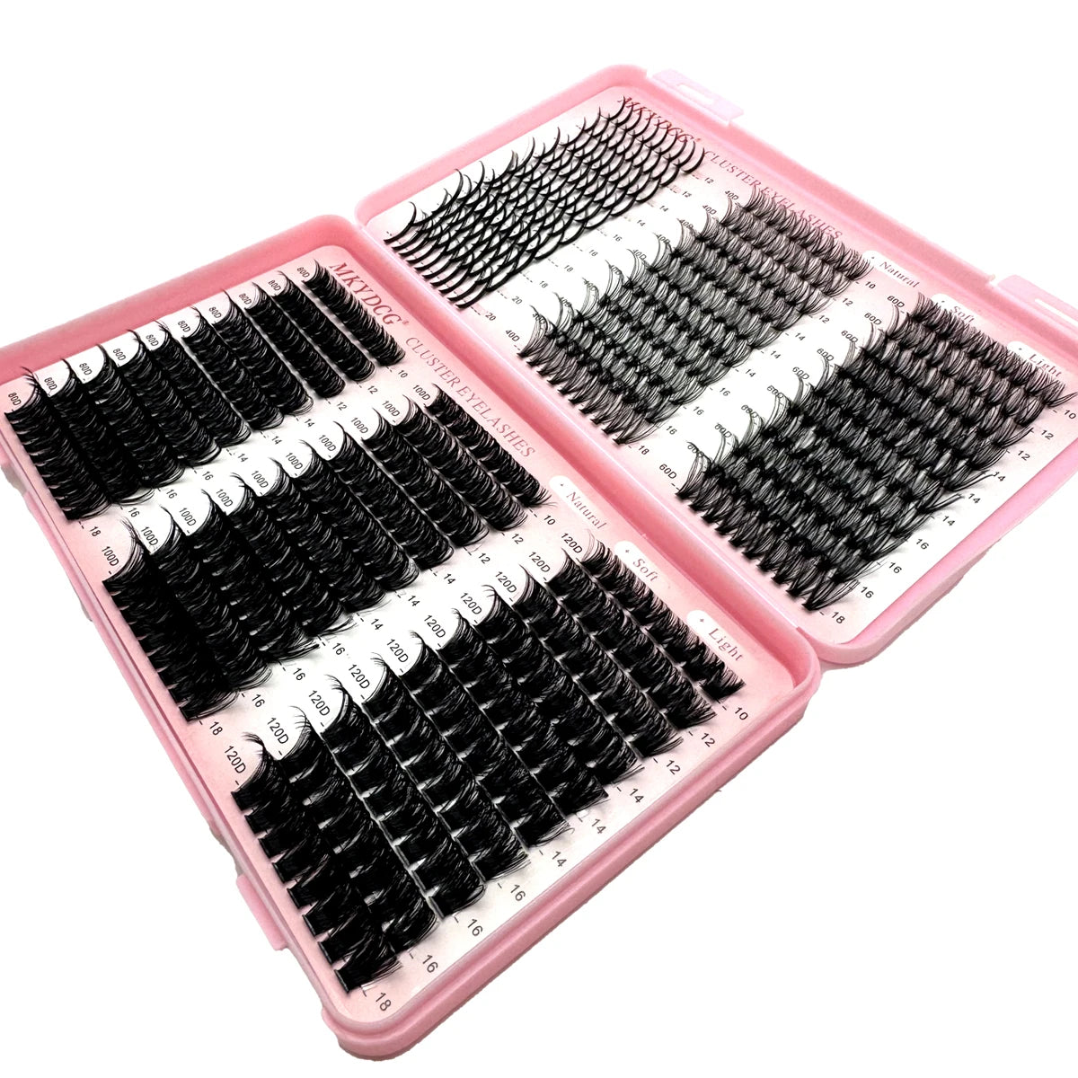 Wispy Lash Clusters – Fluffy Eyelash Extensions