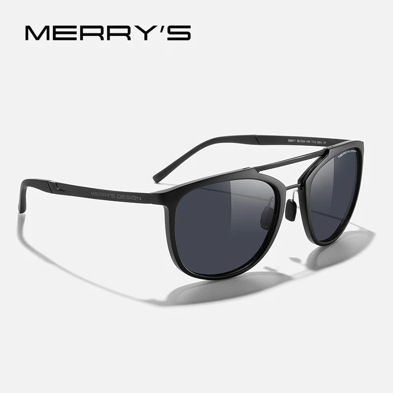 Classic men’s and women’s polarized sunglasses with UV400 lenses, lightweight luxury outdoor shades
