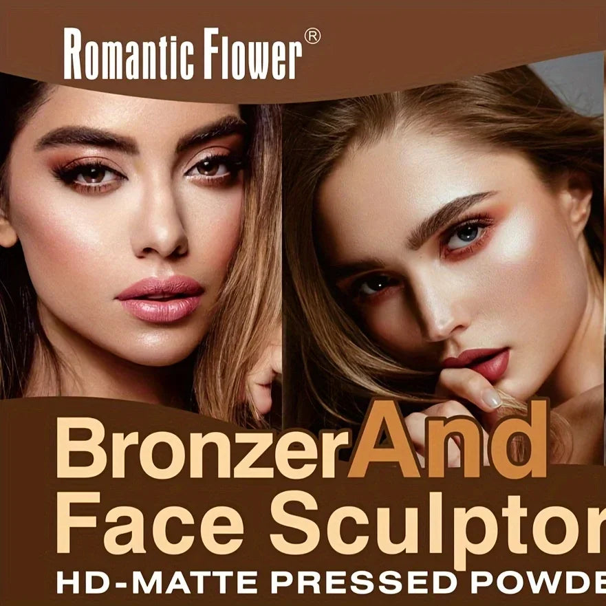 12 Color Matte Bronzer Palette 