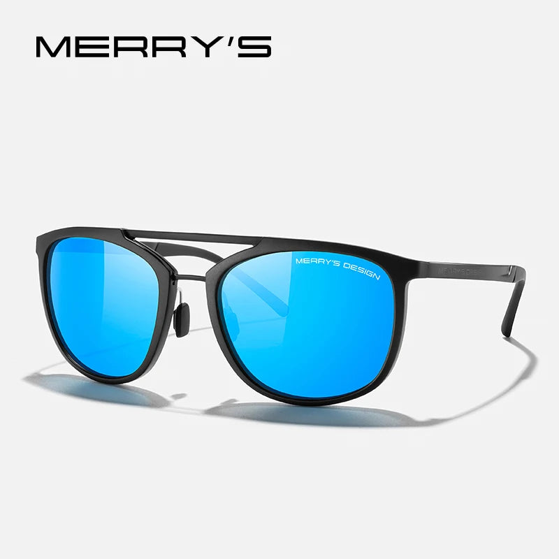 Classic men’s and women’s polarized sunglasses with UV400 lenses, lightweight luxury outdoor shades