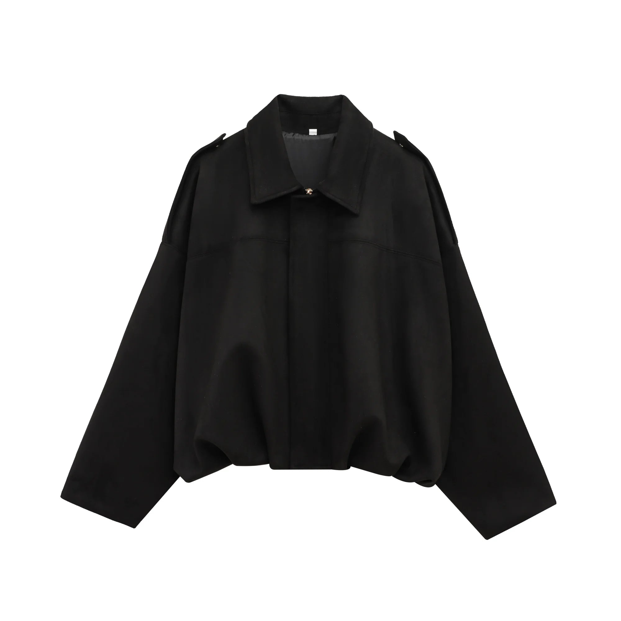 Women's Vintage Suede Jacket - Loose Autumn Coat | HalleBeauty