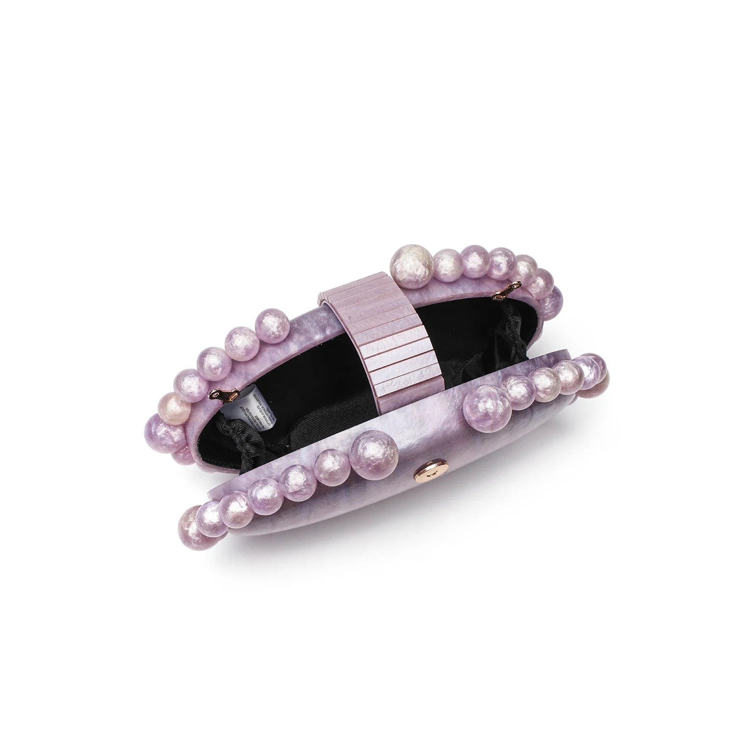 Elegant pearl white marble acrylic clutch bag for women, evening crossbody purse for luxury dinner parties