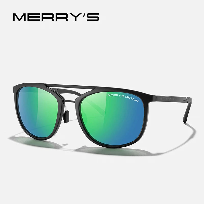 Classic men’s and women’s polarized sunglasses with UV400 lenses, lightweight luxury outdoor shades