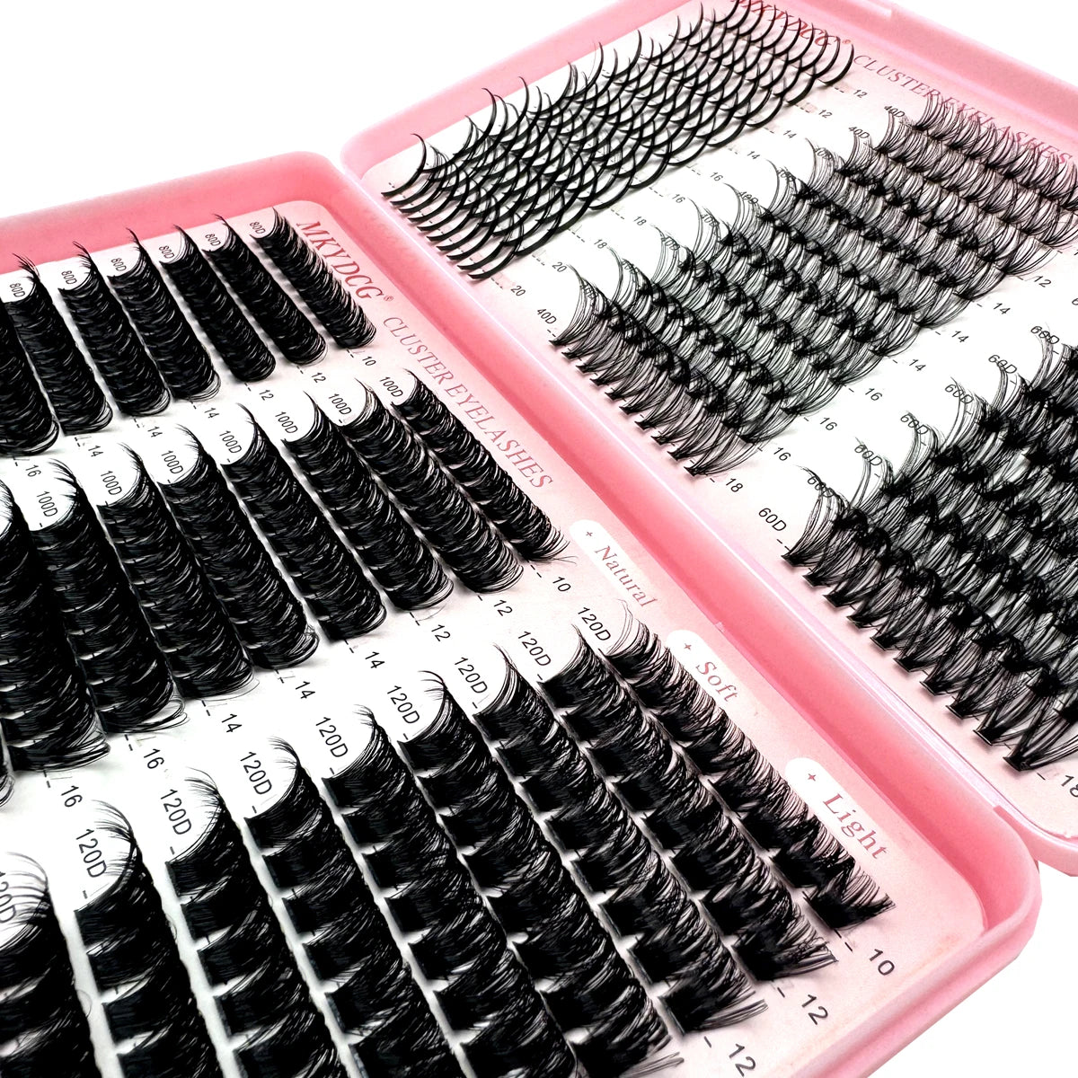 Wispy Lash Clusters – Fluffy Eyelash Extensions
