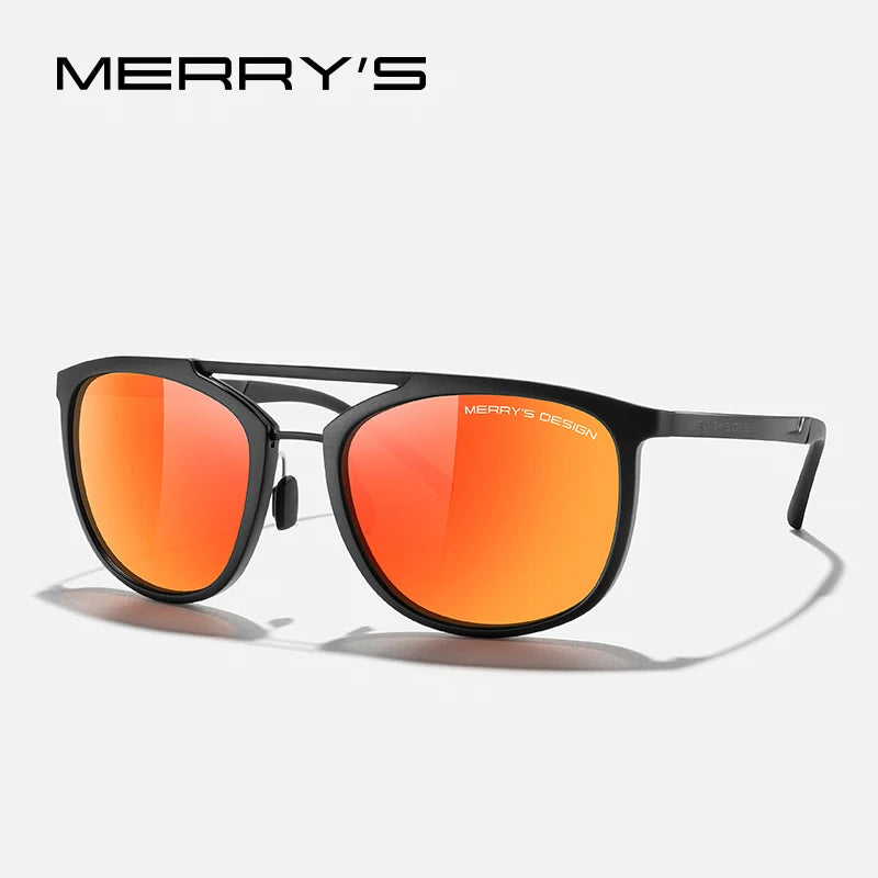Classic men’s and women’s polarized sunglasses with UV400 lenses, lightweight luxury outdoor shades