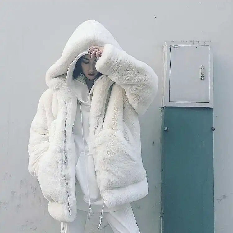 Korean Thickened Mink Velvet Winter Coat
