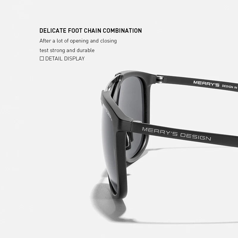 Classic men’s and women’s polarized sunglasses with UV400 lenses, lightweight luxury outdoor shades